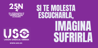 USO Cantabria presenta su campaña del 25N